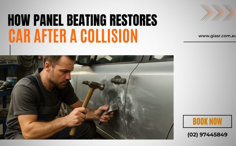 How Panel Beating Restores Your Car After a Collision
