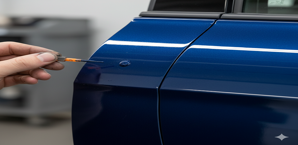 Car Door Panel Respray