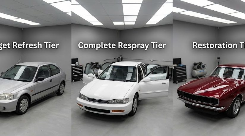 The Real Cost of Painting a Vehicle: From Budget Resprays to Showroom Finishes
