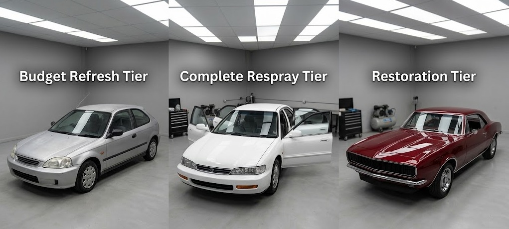 The Real Cost of Painting a Vehicle: From Budget Resprays to Showroom Finishes | 1 | GIASR Cost of Painting a Vehicle